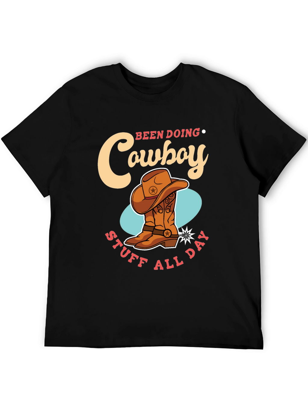 Cowboy Stuff All Day Graphic T-Shirt