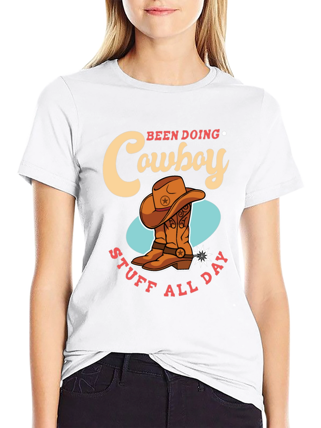 Cowboy Stuff All Day Graphic T-Shirt