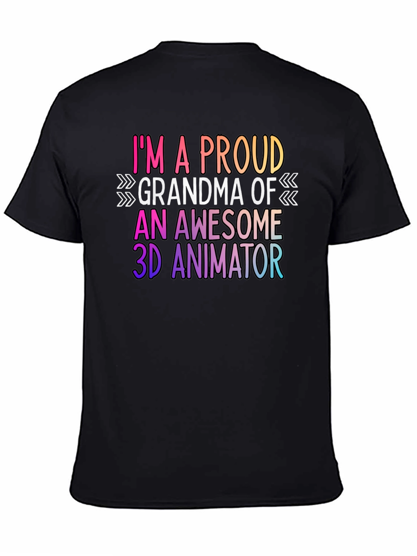 Proud Grandma 3D Animator Graphic Tee