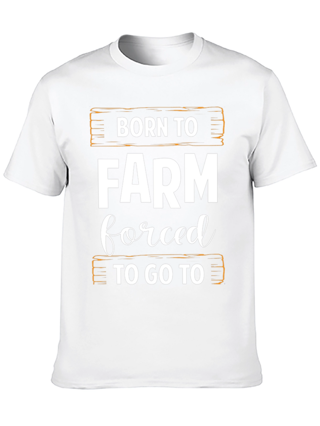 Born to Farm T-Shirt - Black Cotton Tee