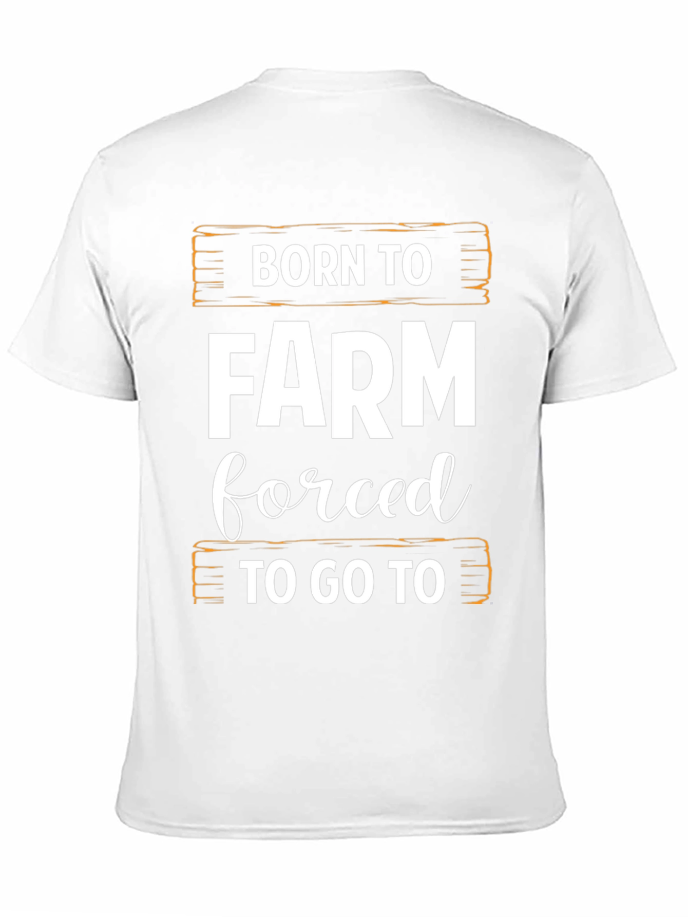 Born to Farm T-Shirt - Black Cotton Tee