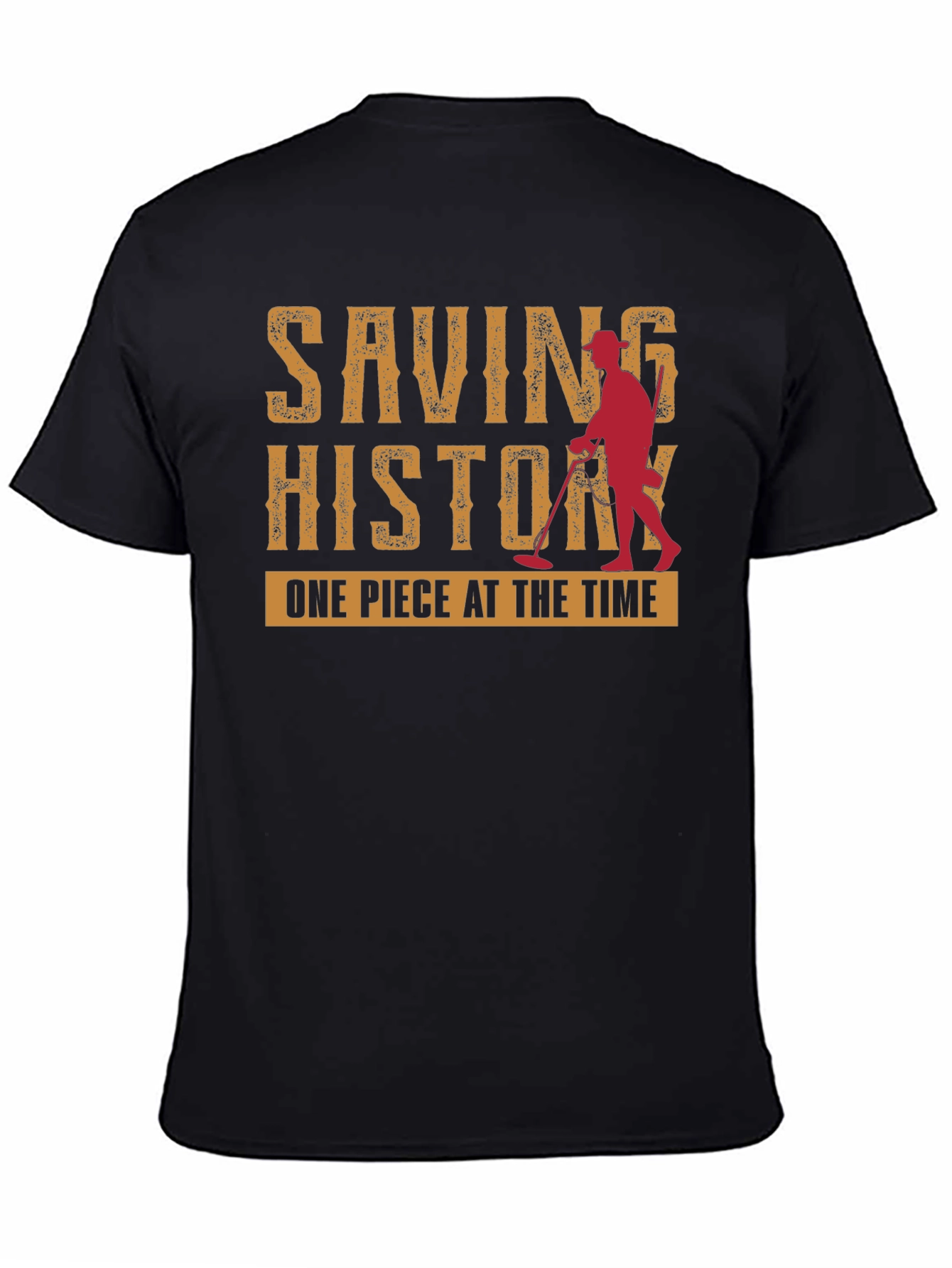 Saving History T-Shirt - Metal Detecting Tee