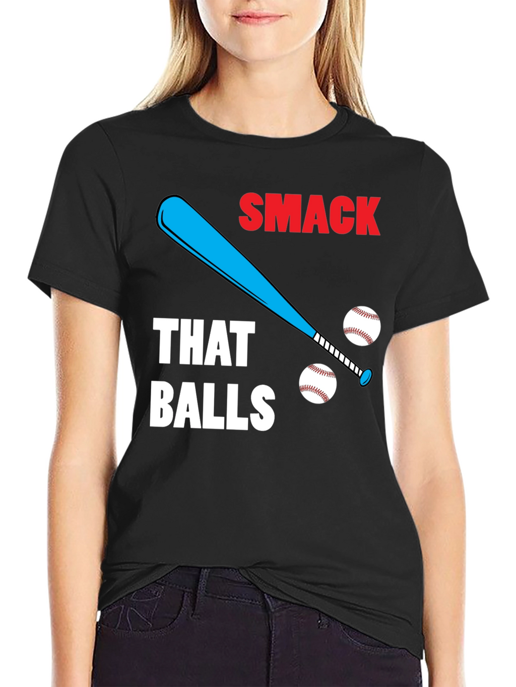 Smack That Balls T-Shirt | Funny Baseball Tee