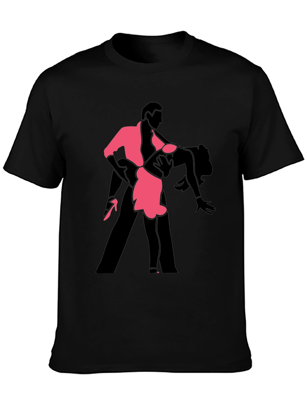 Dancing Couple Graphic Tee - Salsa Dance T-Shirt