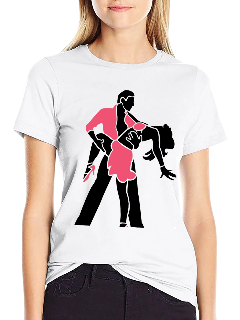 Dancing Couple Graphic Tee - Salsa Dance T-Shirt