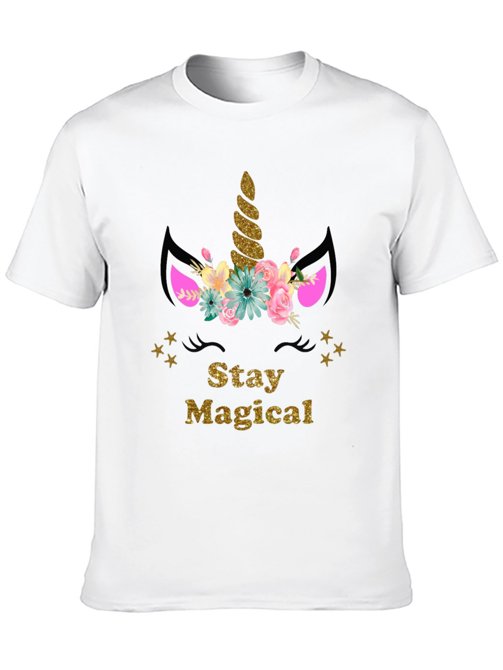Stay Magical Unicorn Graphic T-Shirt