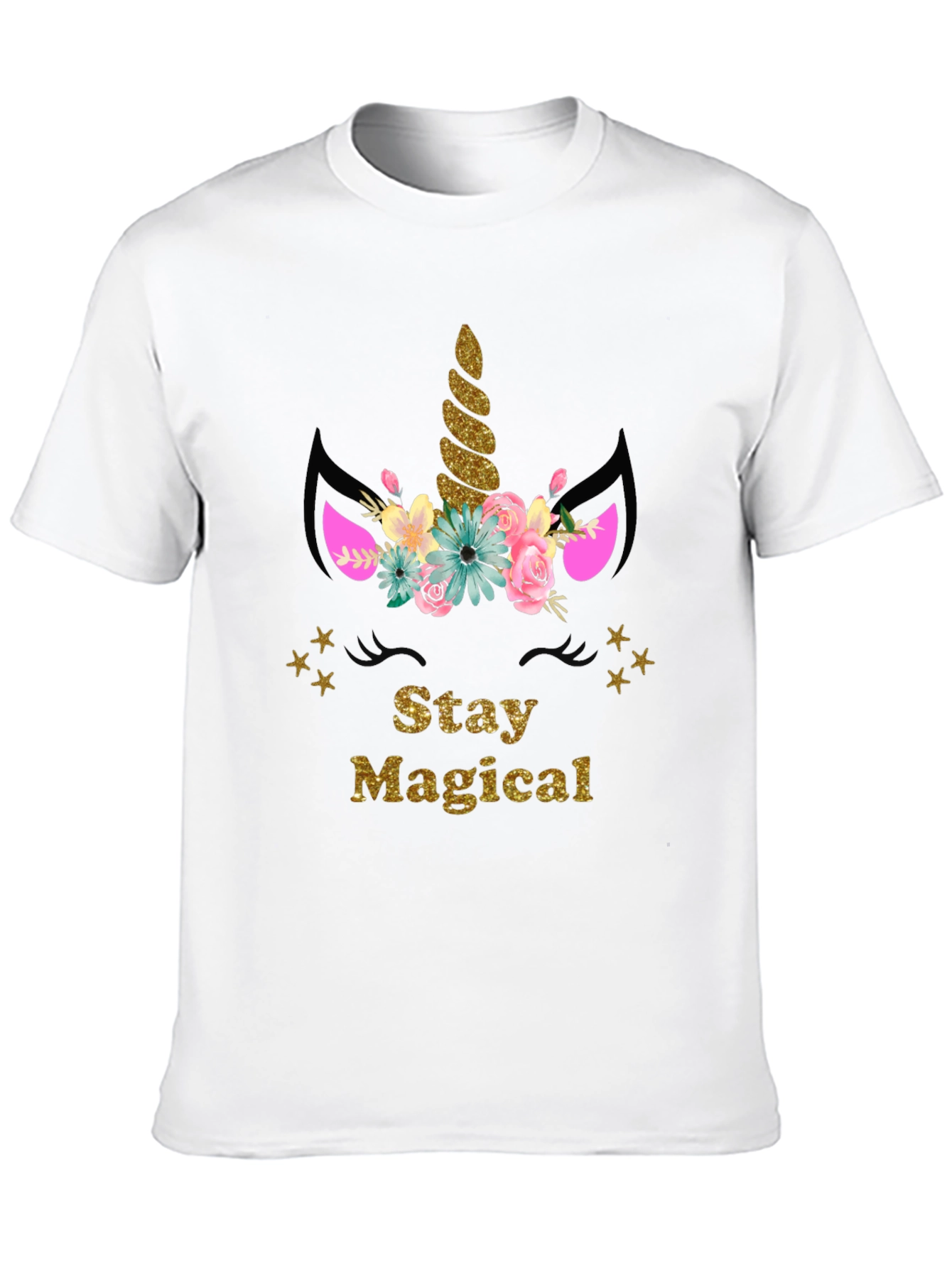 Stay Magical Unicorn Graphic T-Shirt