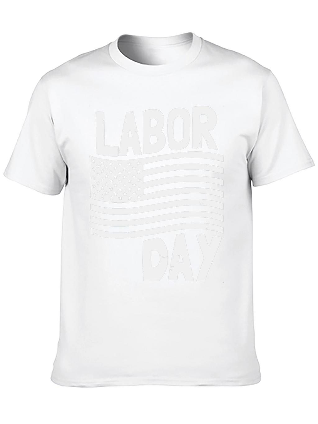 Labor Day USA Flag Graphic T-Shirt