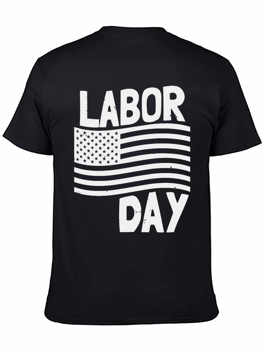 Labor Day USA Flag Graphic T-Shirt