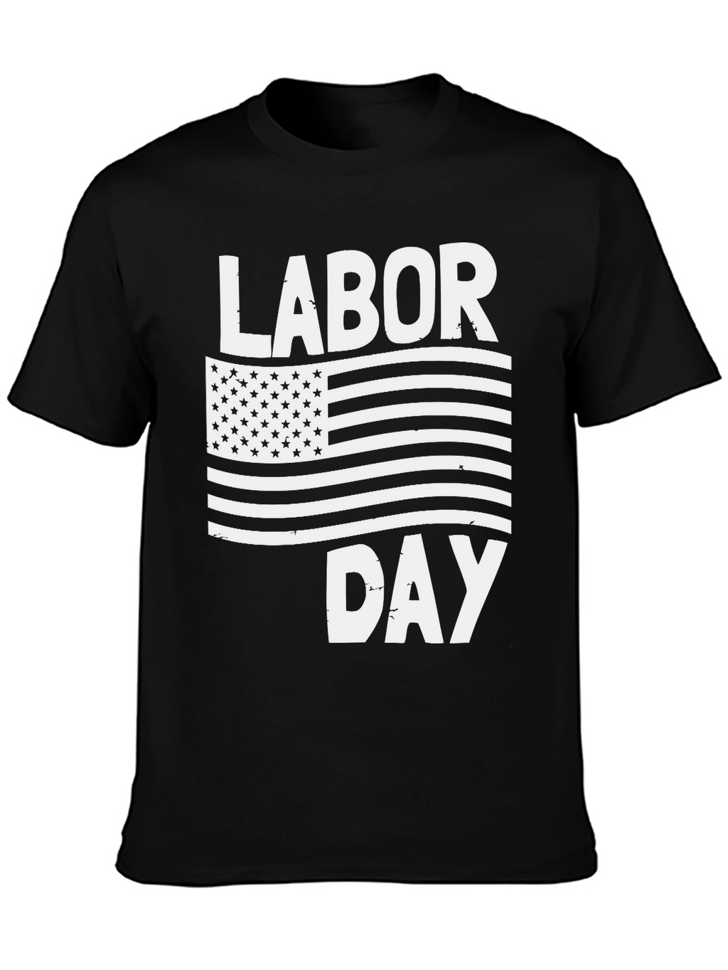 Labor Day USA Flag Graphic T-Shirt