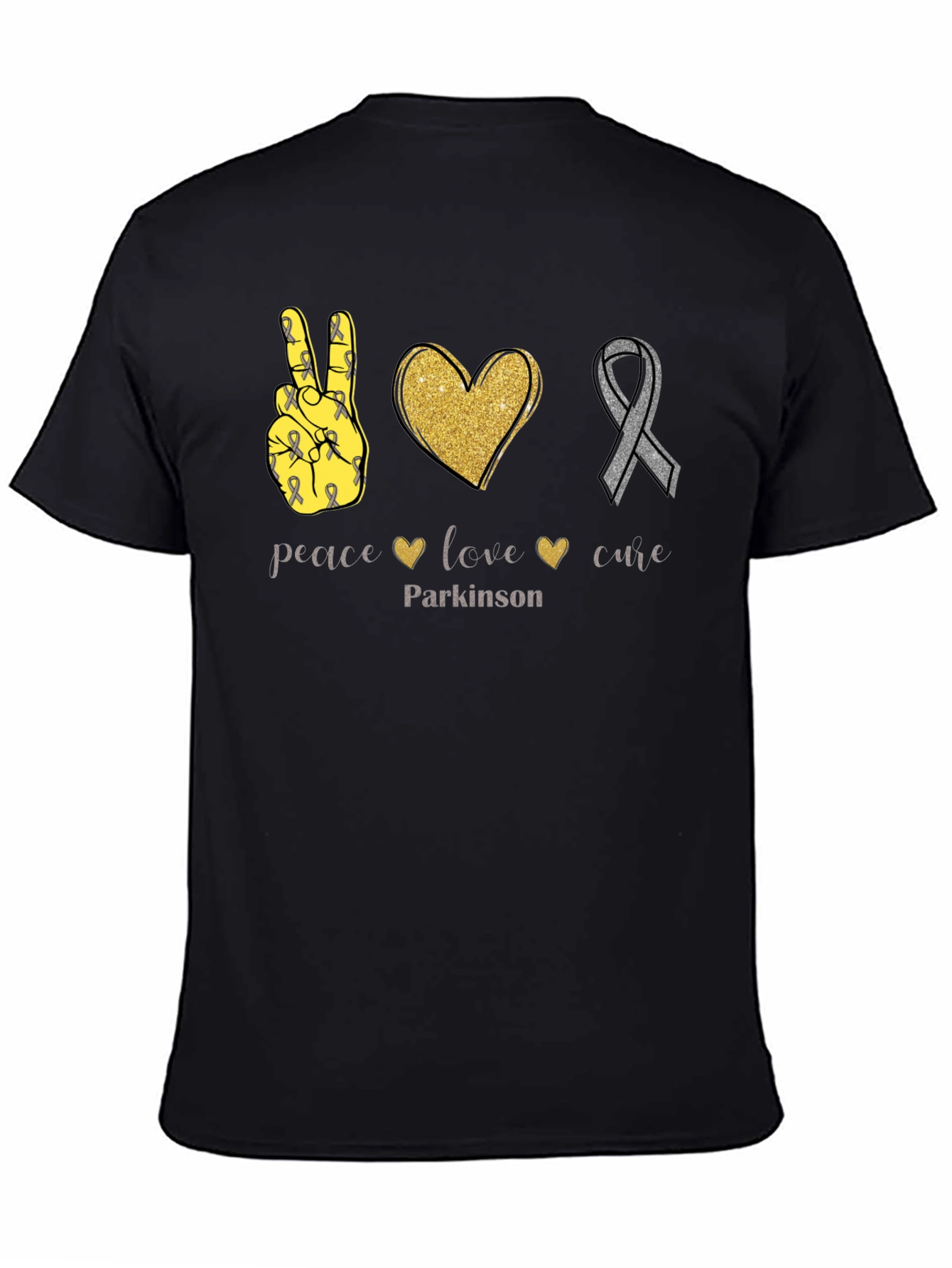 Peace Love Cure Parkinsons T-Shirt