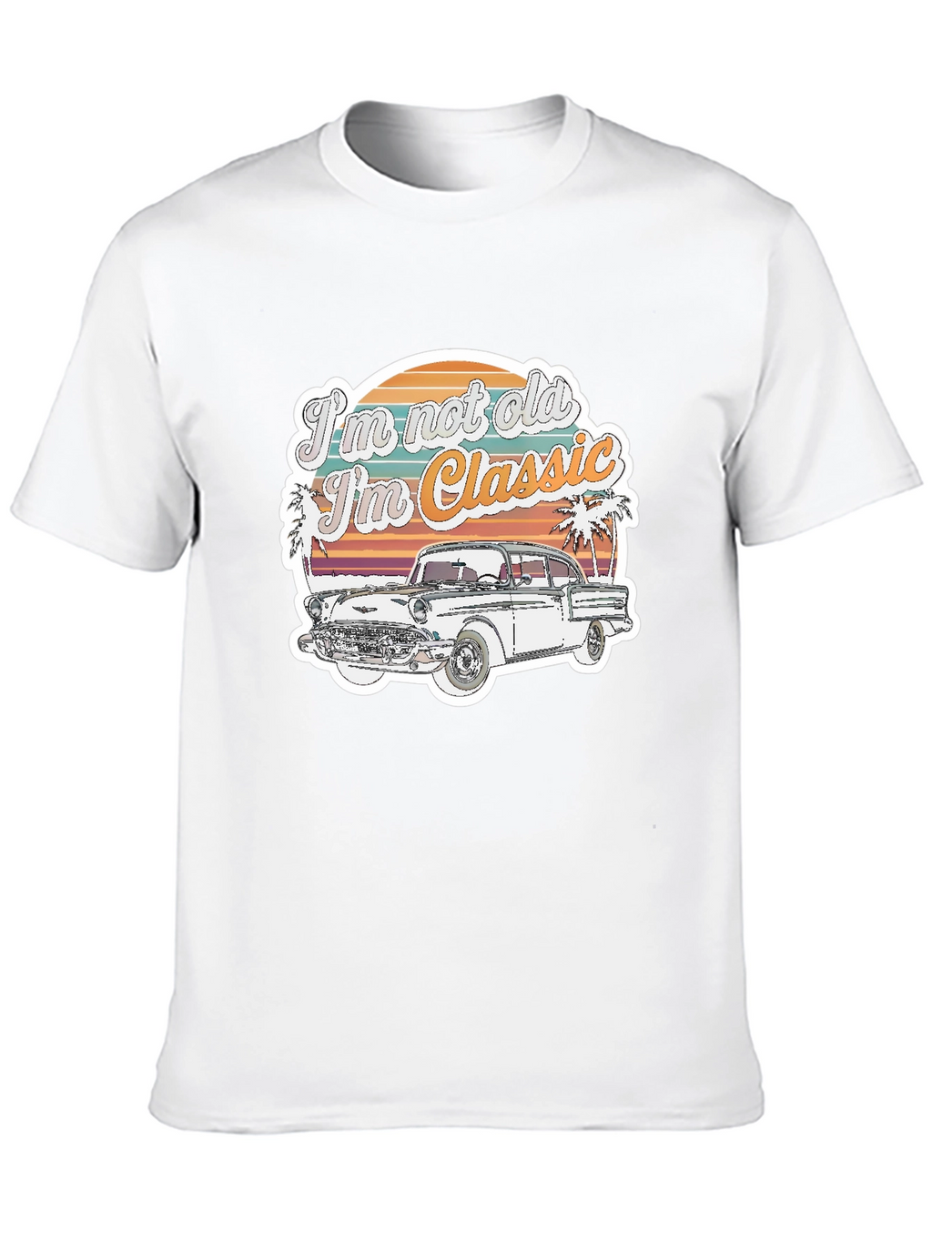 Retro Car Graphic Tee: Im Not Old Im Classic