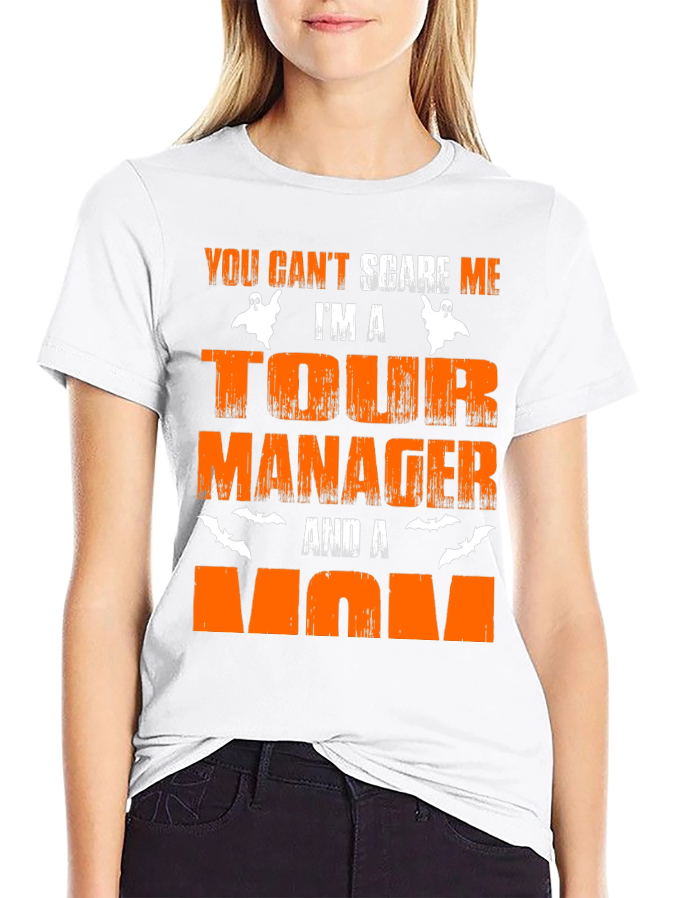Tour Manager Mom Halloween Graphic T-Shirt