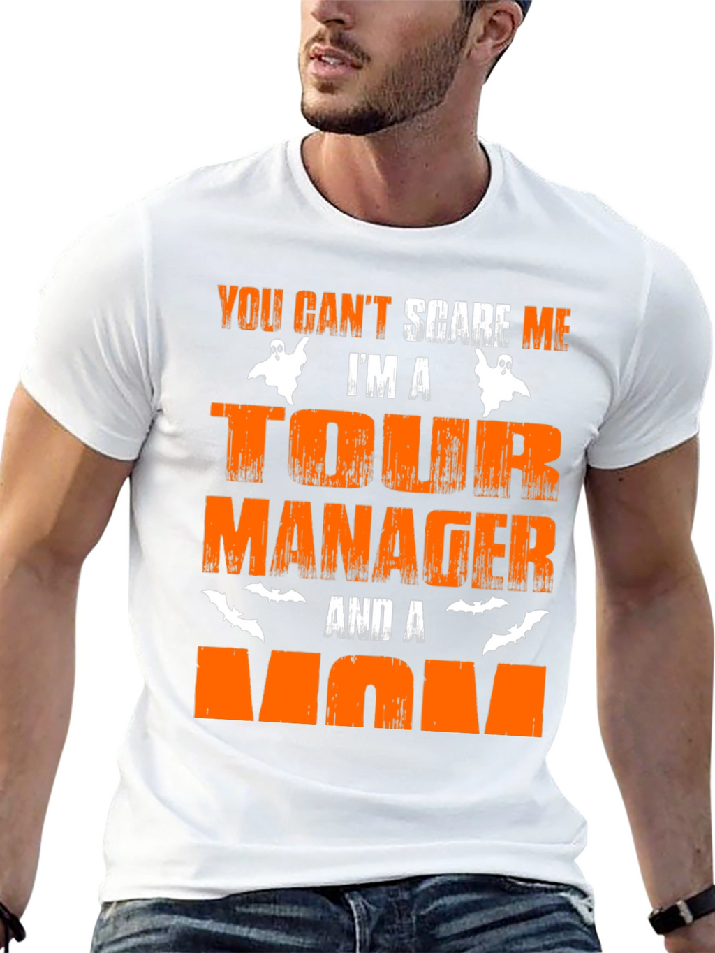 Tour Manager Mom Halloween Graphic T-Shirt