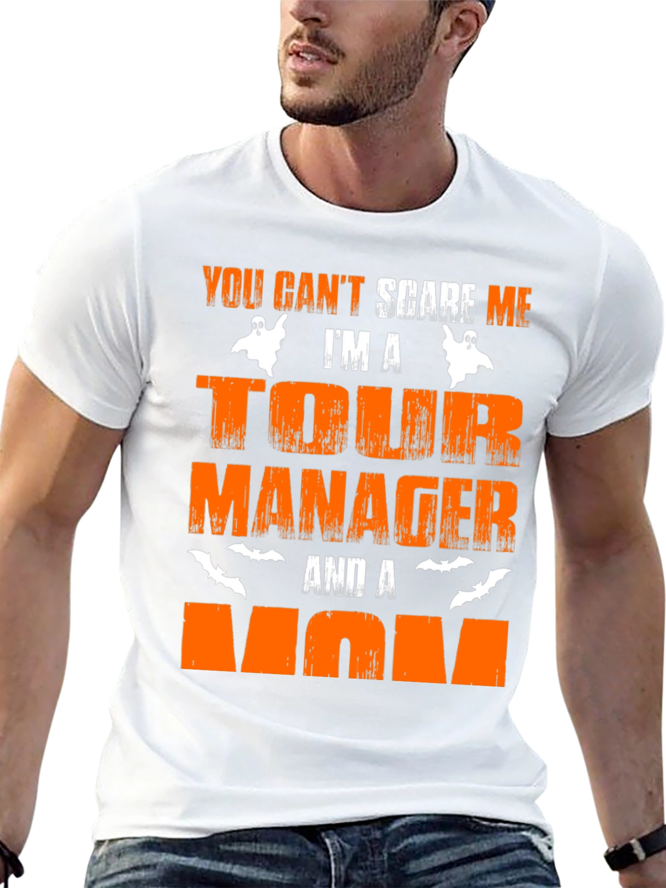 Tour Manager Mom Halloween Graphic T-Shirt