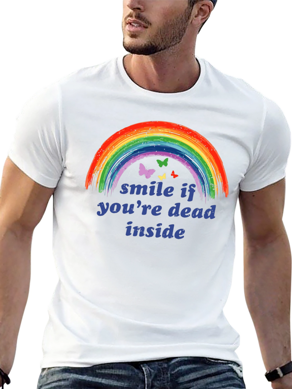 Smile If Youre Dead Inside T-Shirt