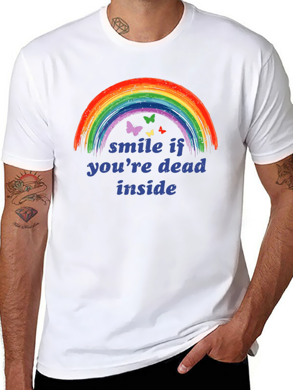 Smile If Youre Dead Inside T-Shirt