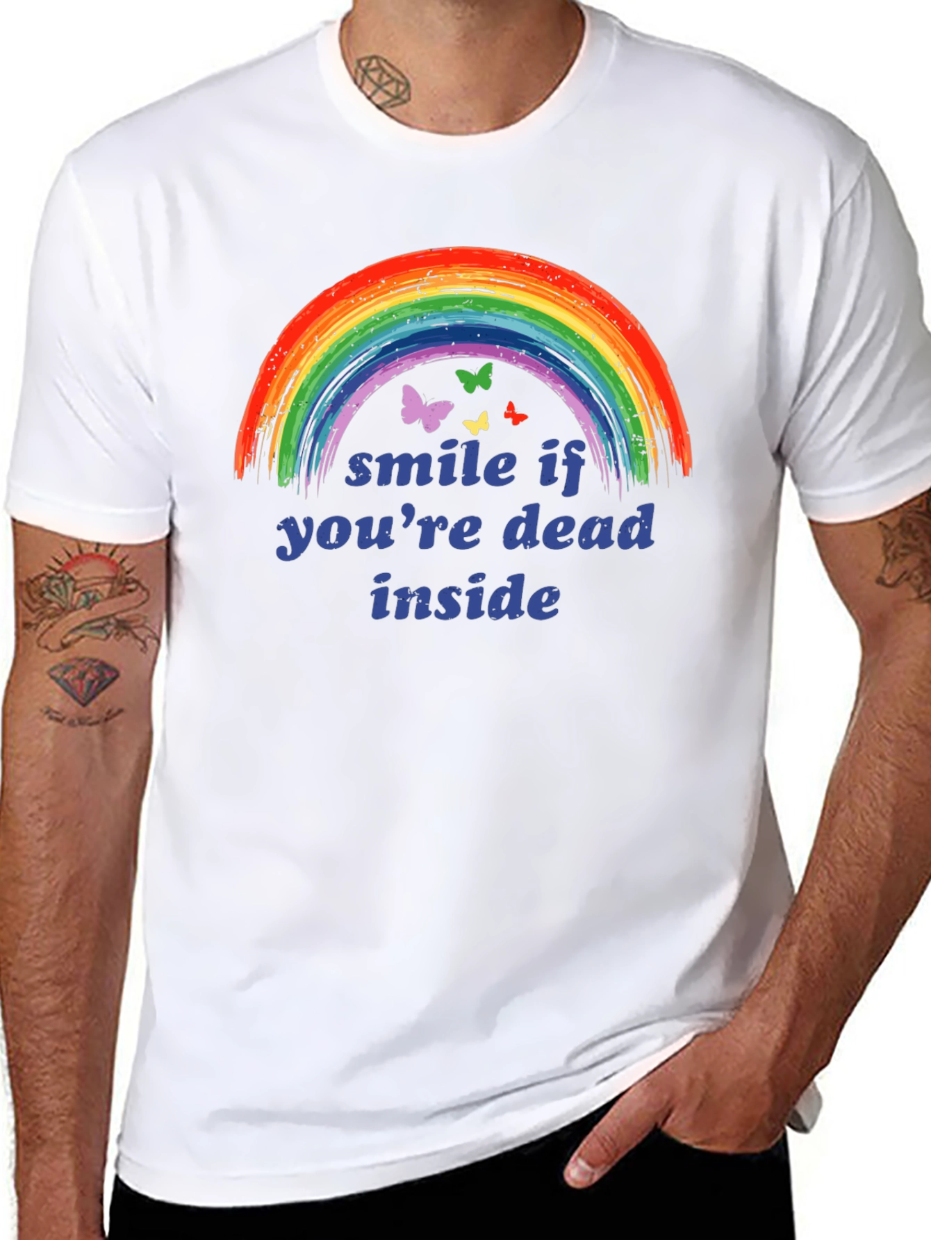Smile If Youre Dead Inside T-Shirt