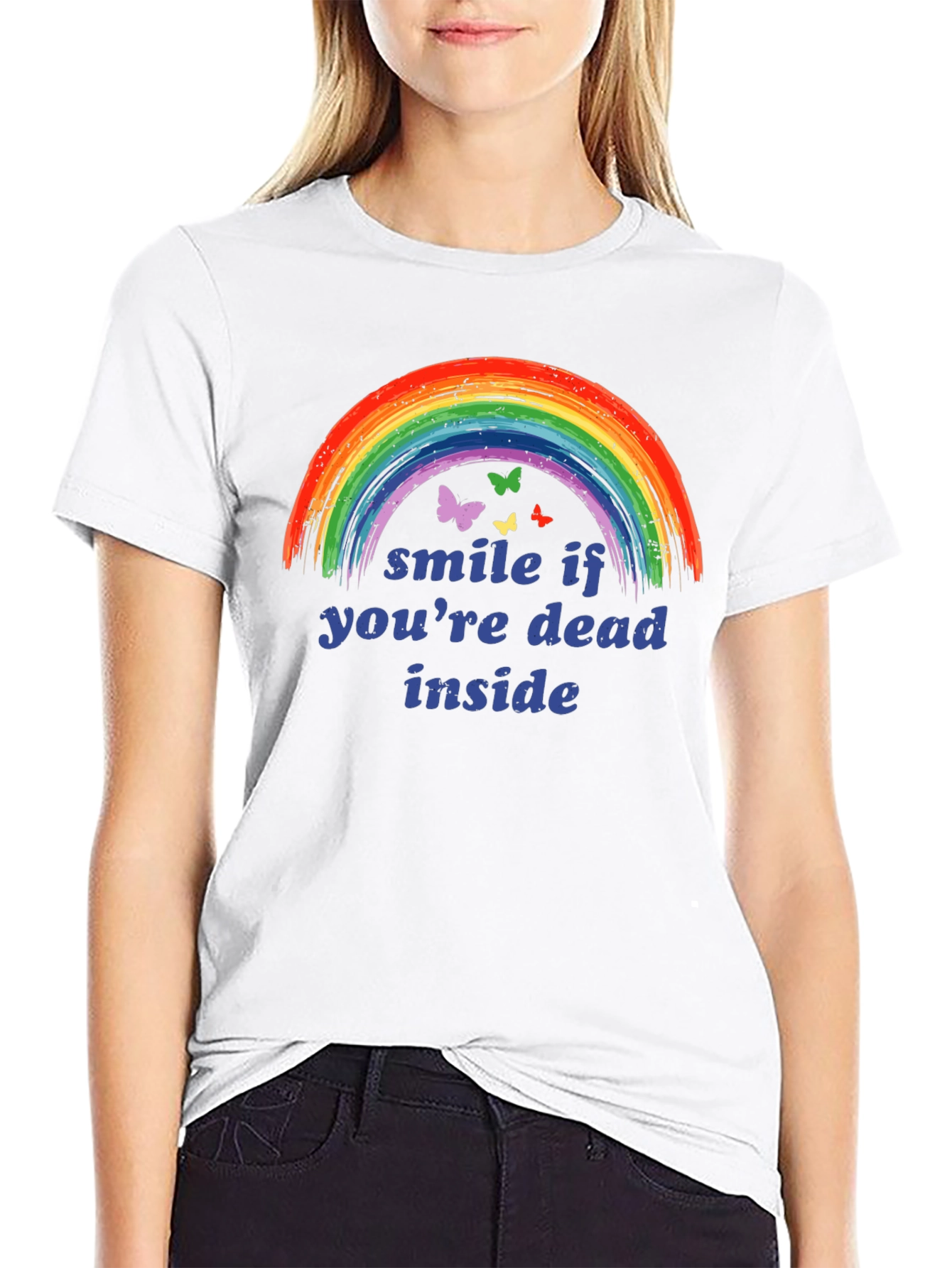 Smile If Youre Dead Inside T-Shirt