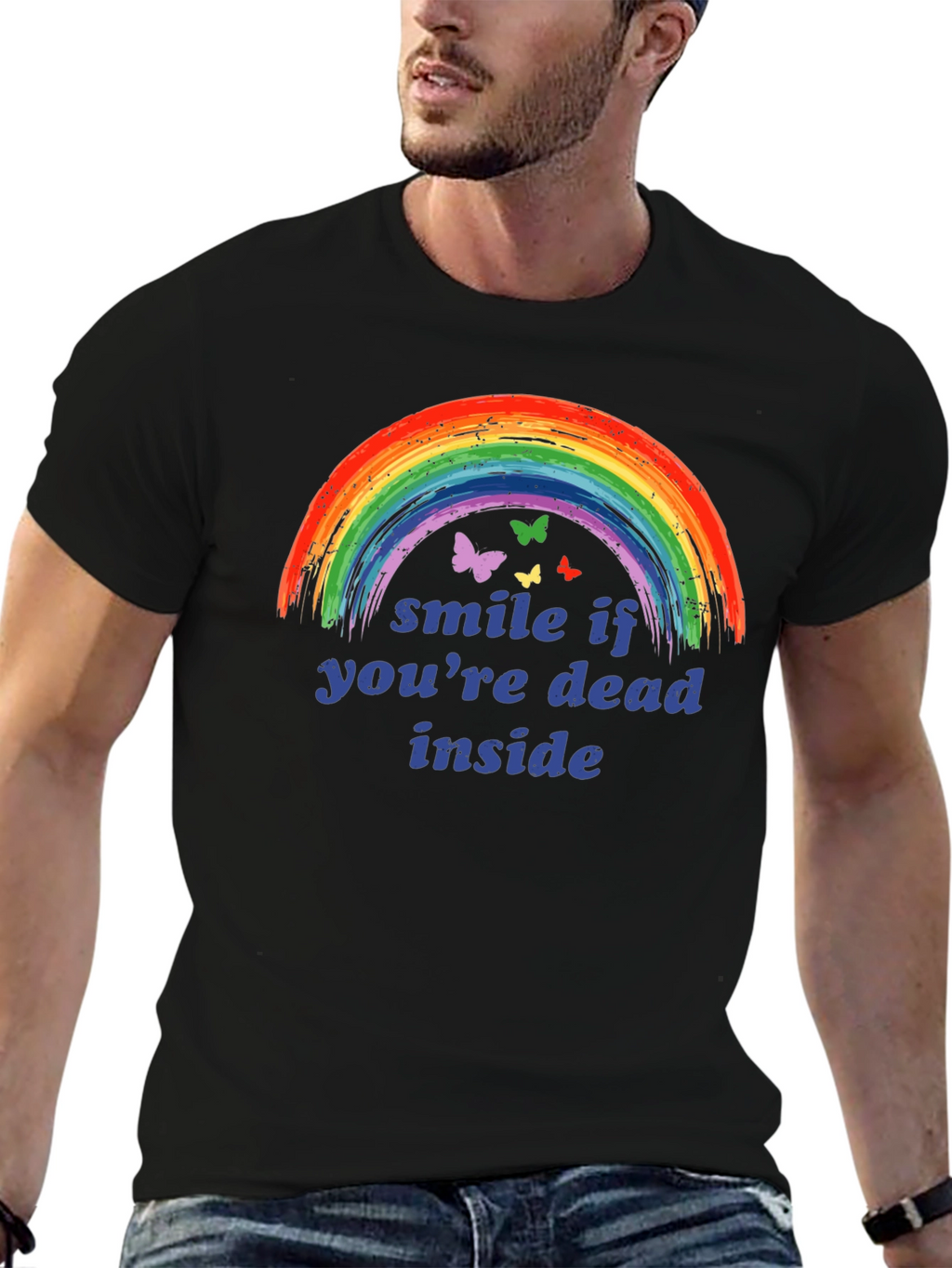 Smile If Youre Dead Inside T-Shirt