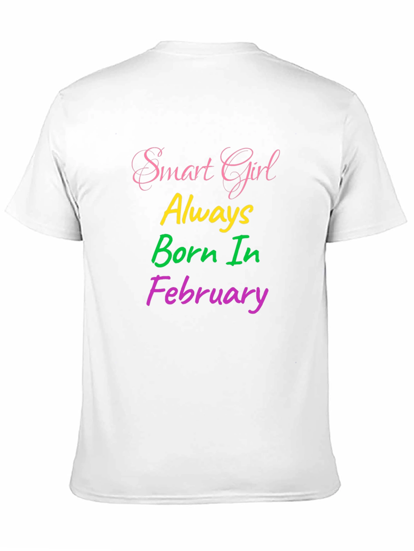Smart Girl Born in February Graphic Tee