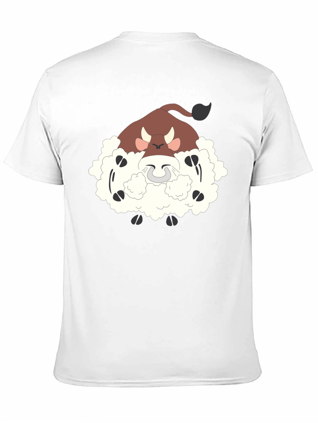 Funny Bouffalant Cartoon T-Shirt