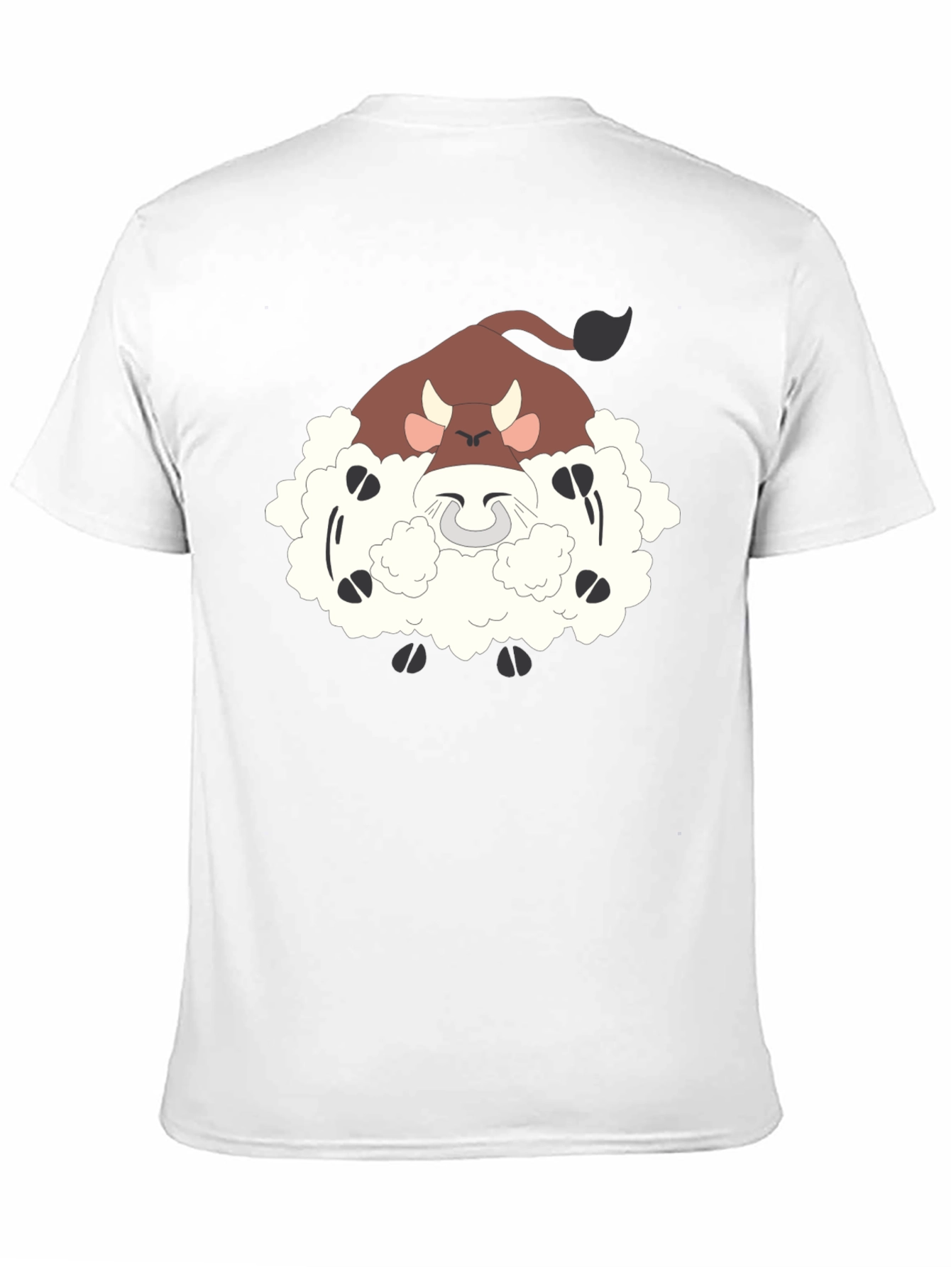 Funny Bouffalant Cartoon T-Shirt