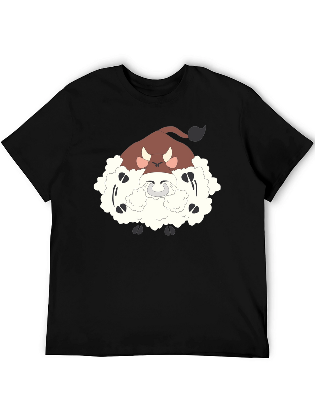 Funny Bouffalant Cartoon T-Shirt