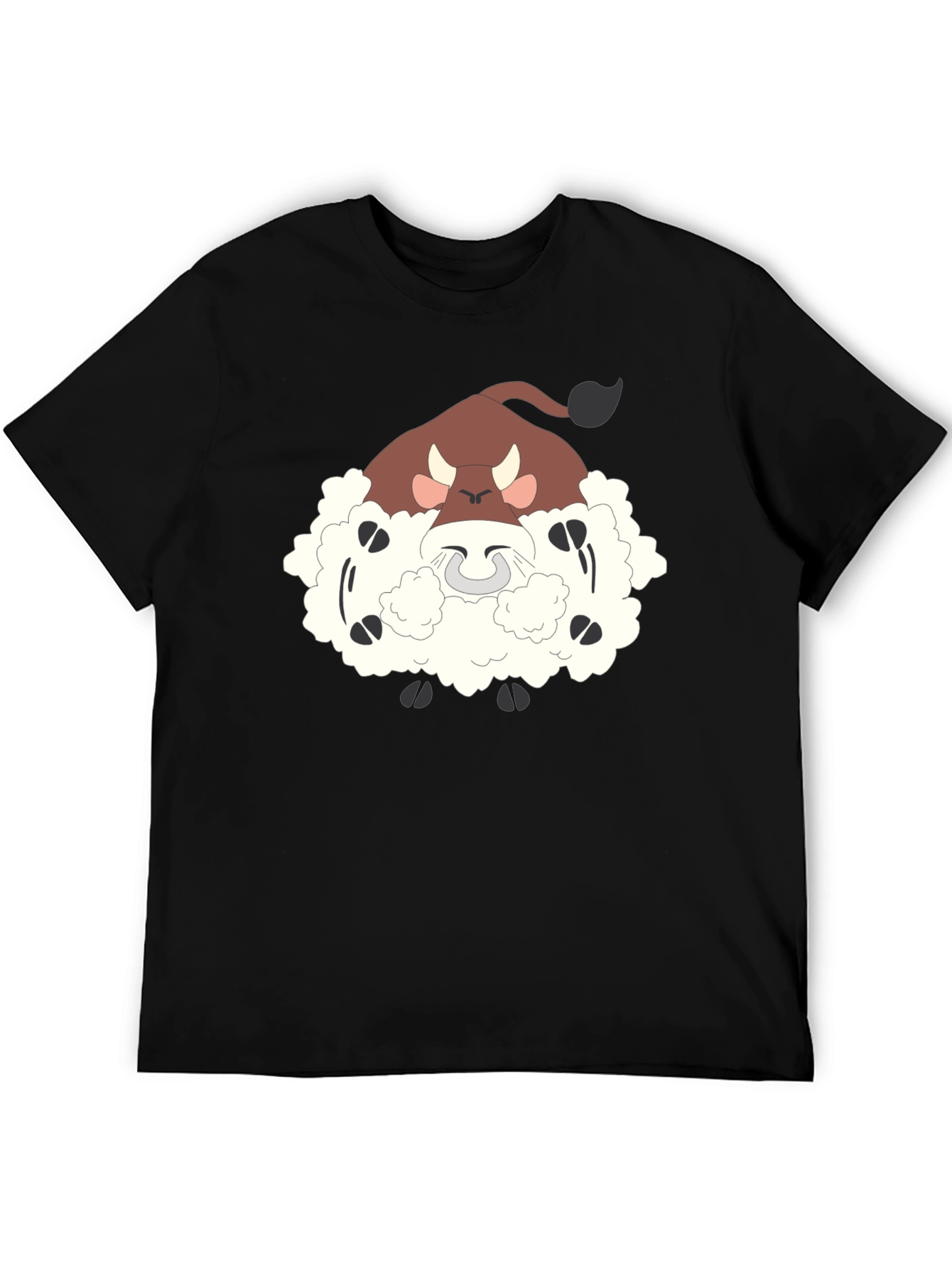 Funny Bouffalant Cartoon T-Shirt