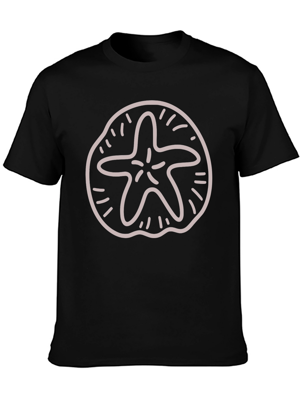 Sand Dollar Graphic Tee - Beach Lovers T-Shirt
