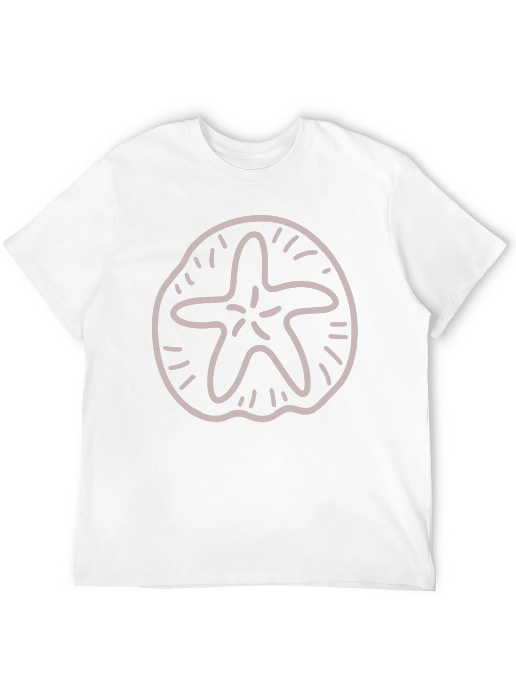 Sand Dollar Graphic Tee - Beach Lovers T-Shirt