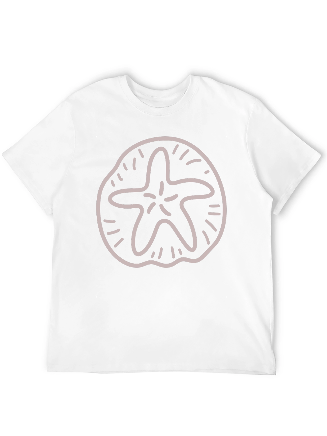 Sand Dollar Graphic Tee - Beach Lovers T-Shirt