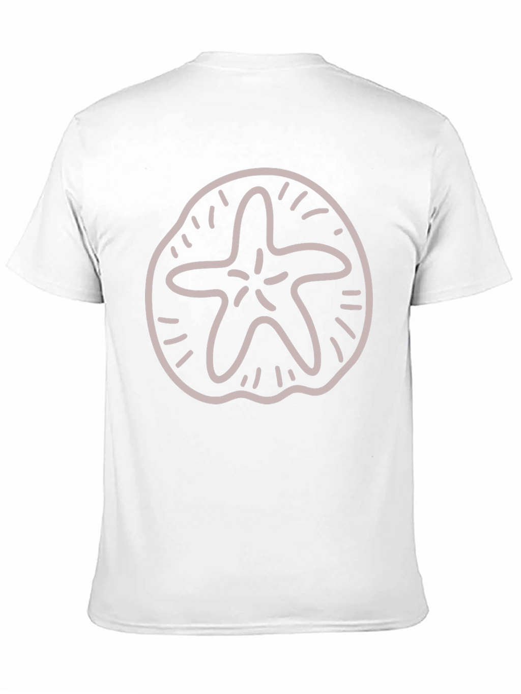 Sand Dollar Graphic Tee - Beach Lovers T-Shirt