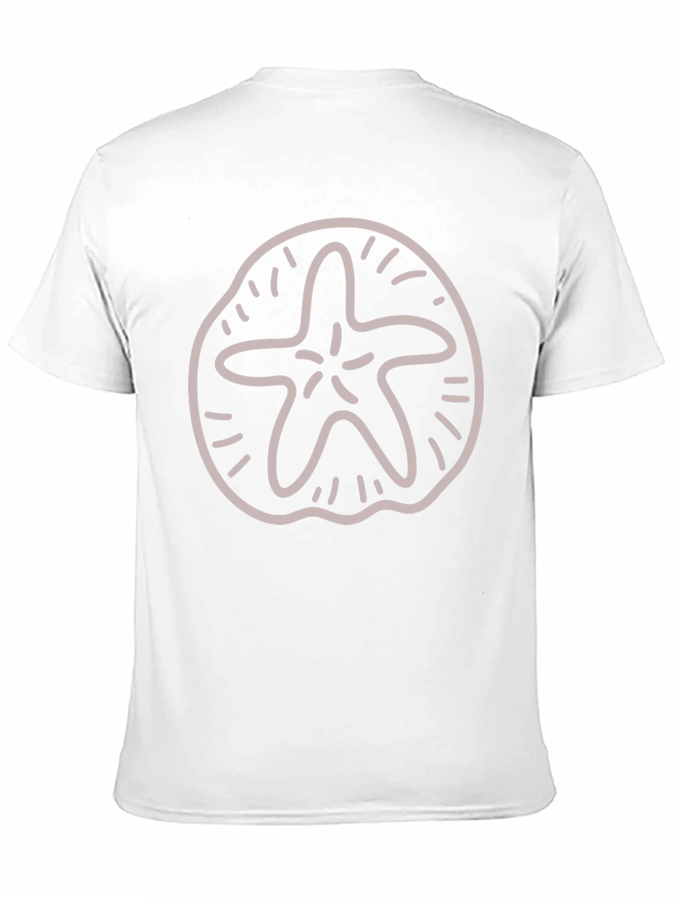 Sand Dollar Graphic Tee - Beach Lovers T-Shirt