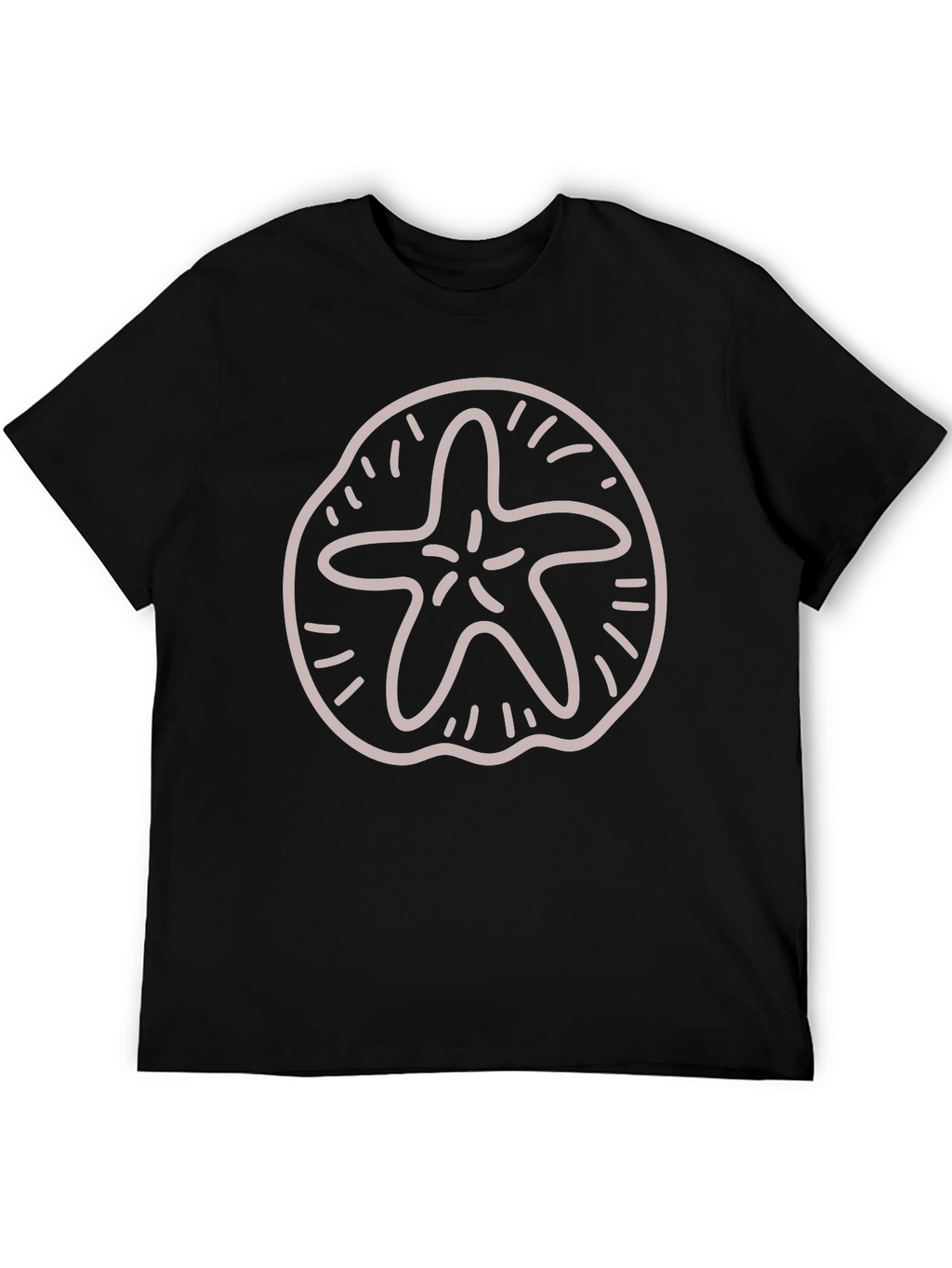 Sand Dollar Graphic Tee - Beach Lovers T-Shirt