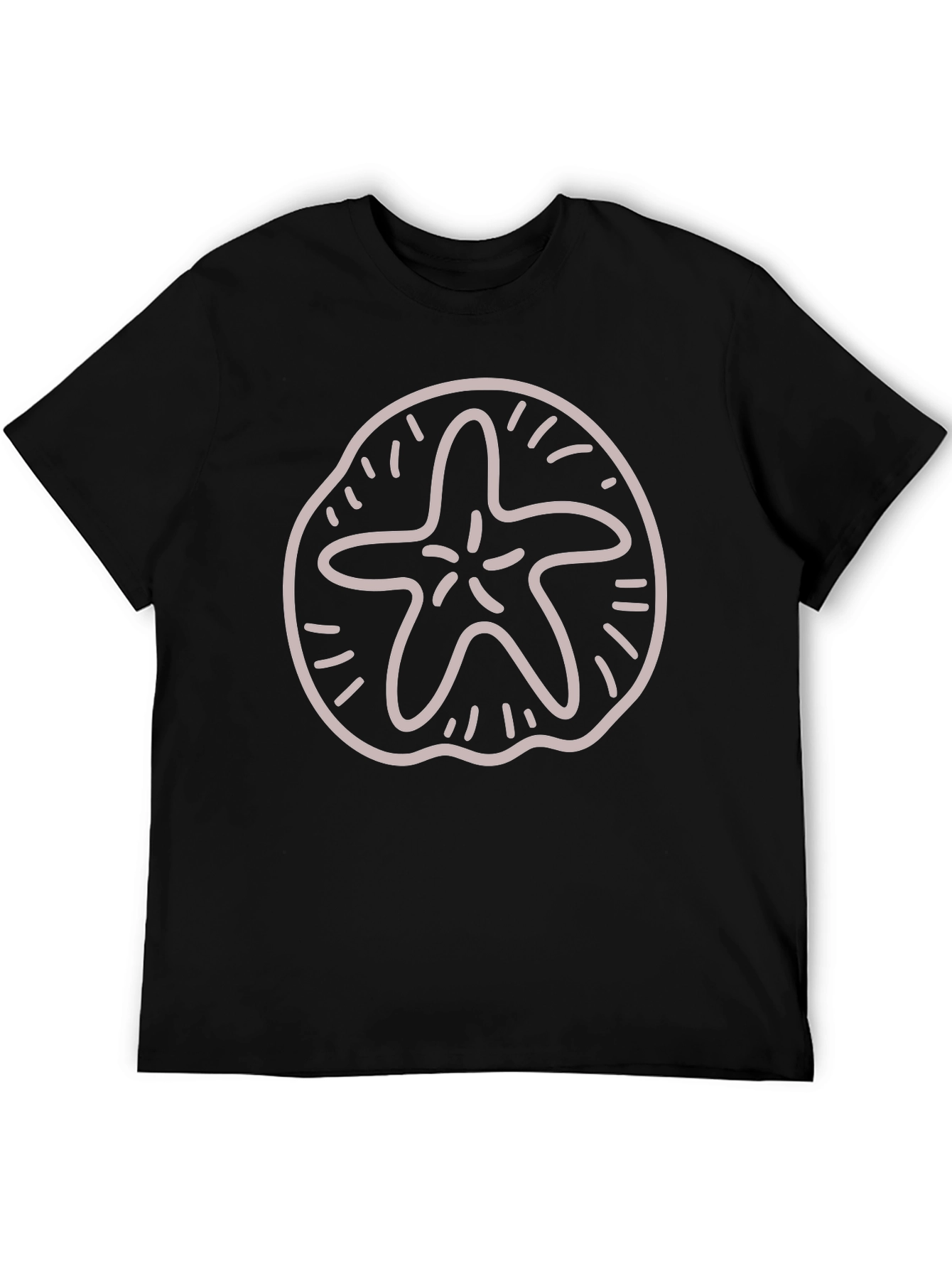 Sand Dollar Graphic Tee - Beach Lovers T-Shirt