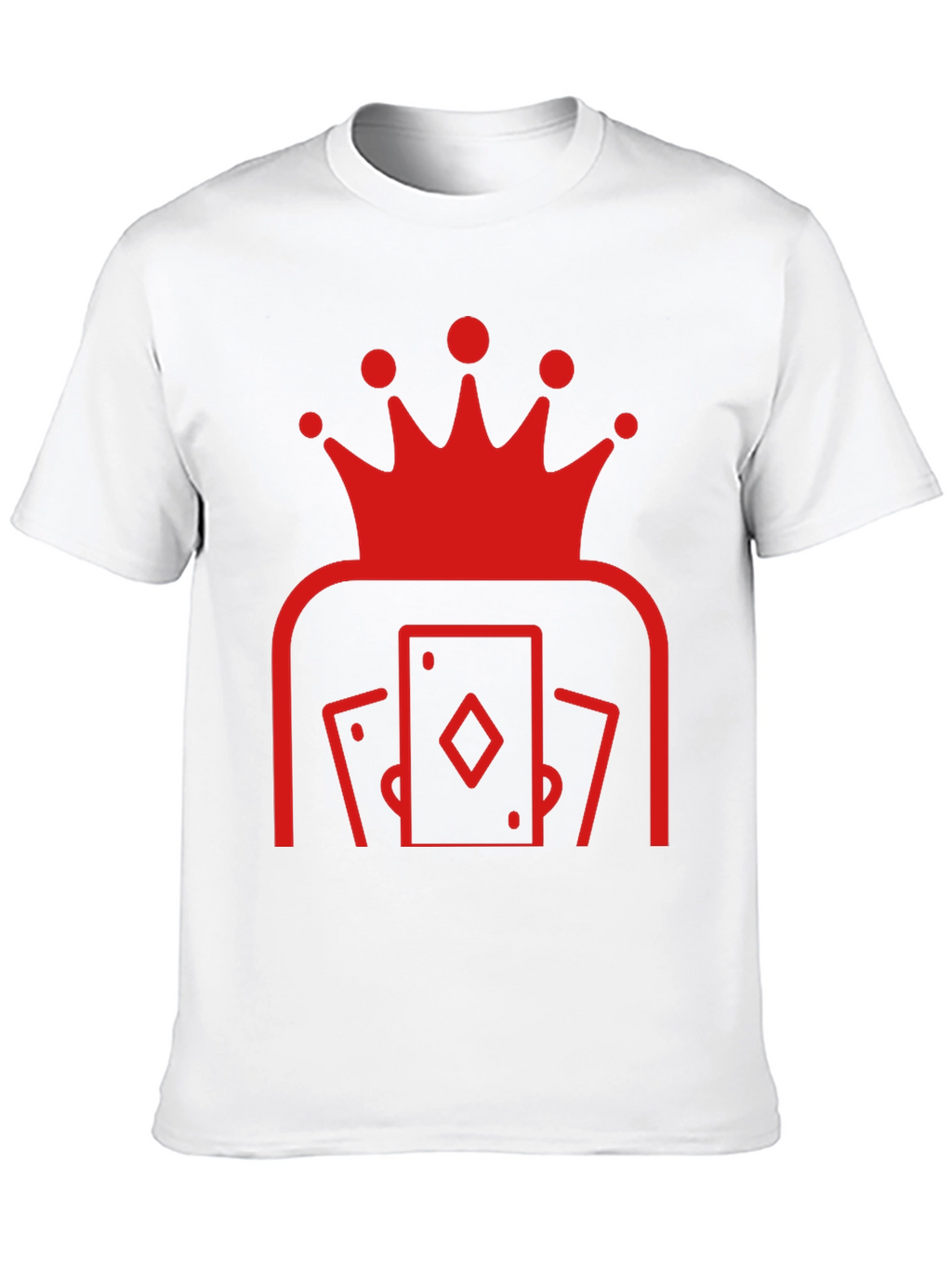 King of Cards Black Graphic Tee