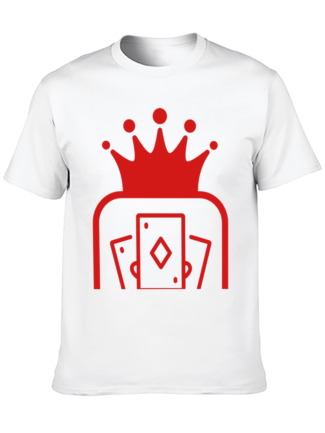 King of Cards Black Graphic Tee