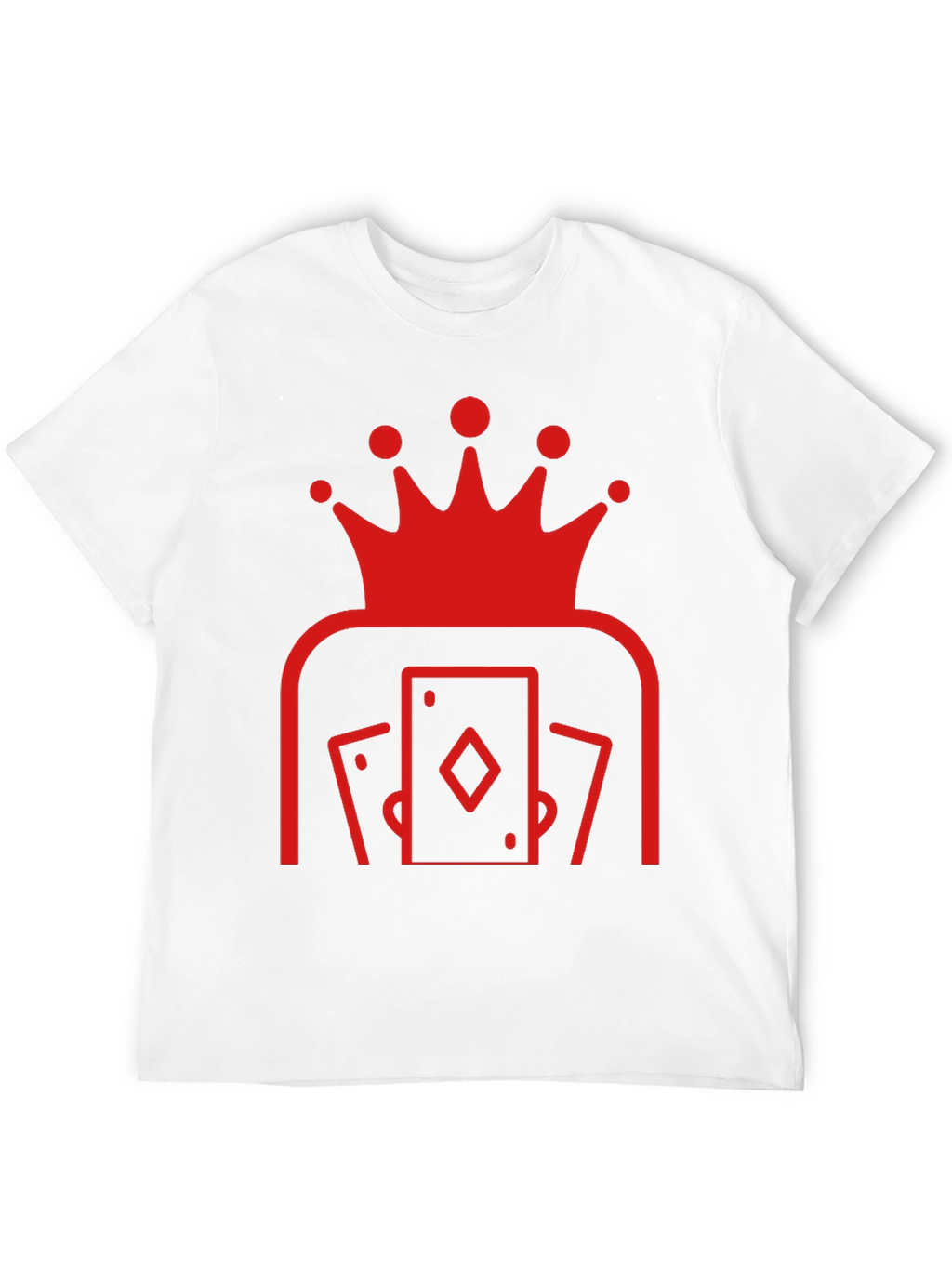 King of Cards Black Graphic Tee