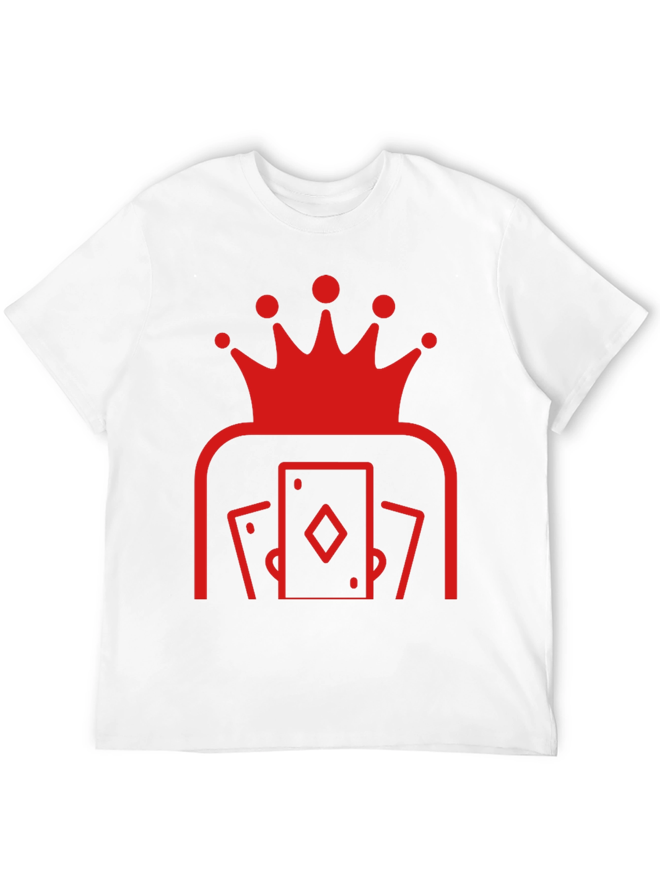 King of Cards Black Graphic Tee