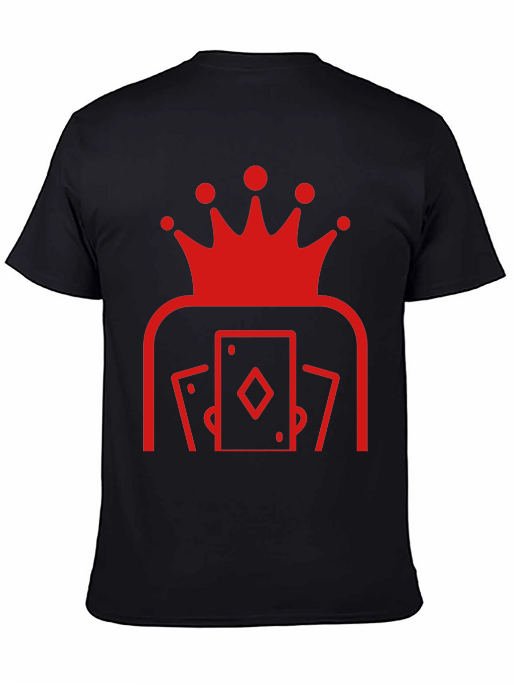 King of Cards Black Graphic Tee