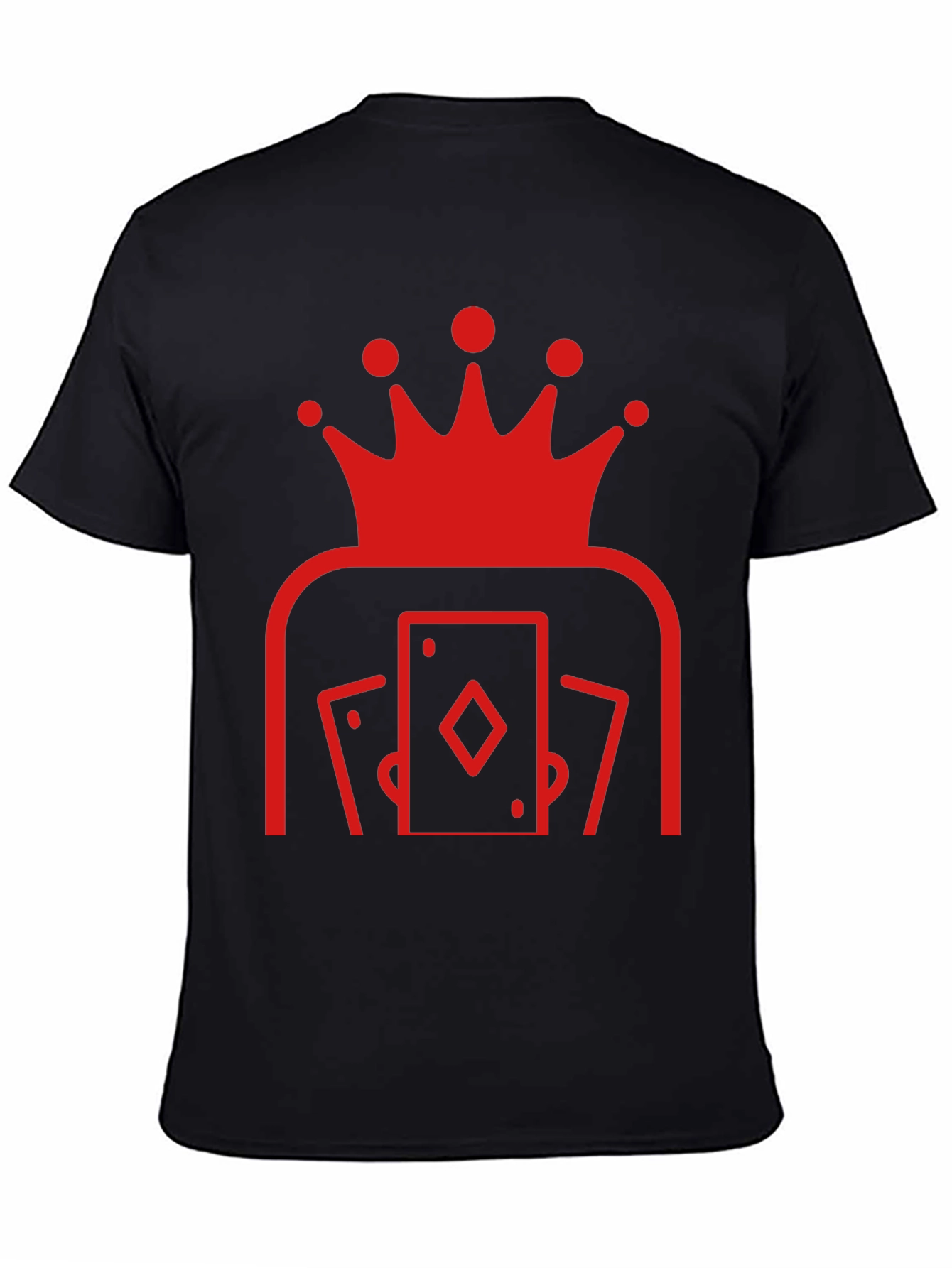 King of Cards Black Graphic Tee