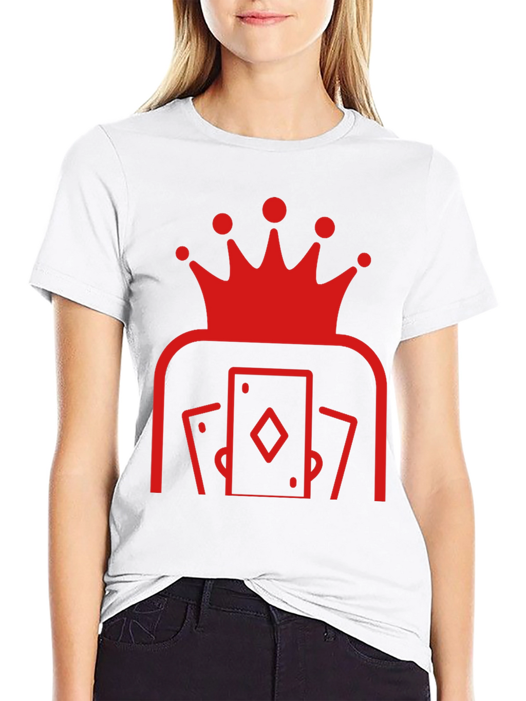 King of Cards Black Graphic Tee