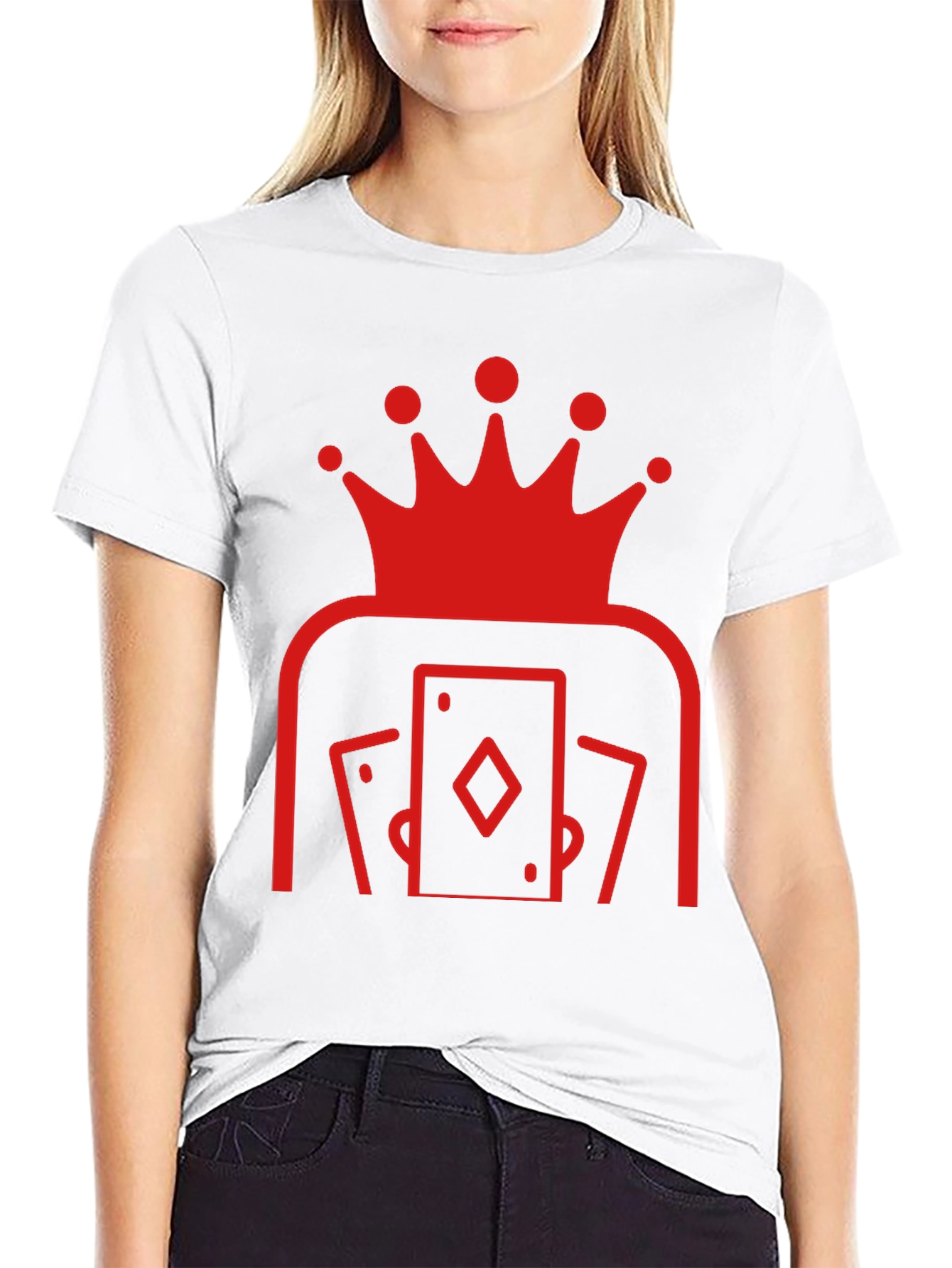 King of Cards Black Graphic Tee