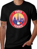 Paris France Landmark T-Shirt