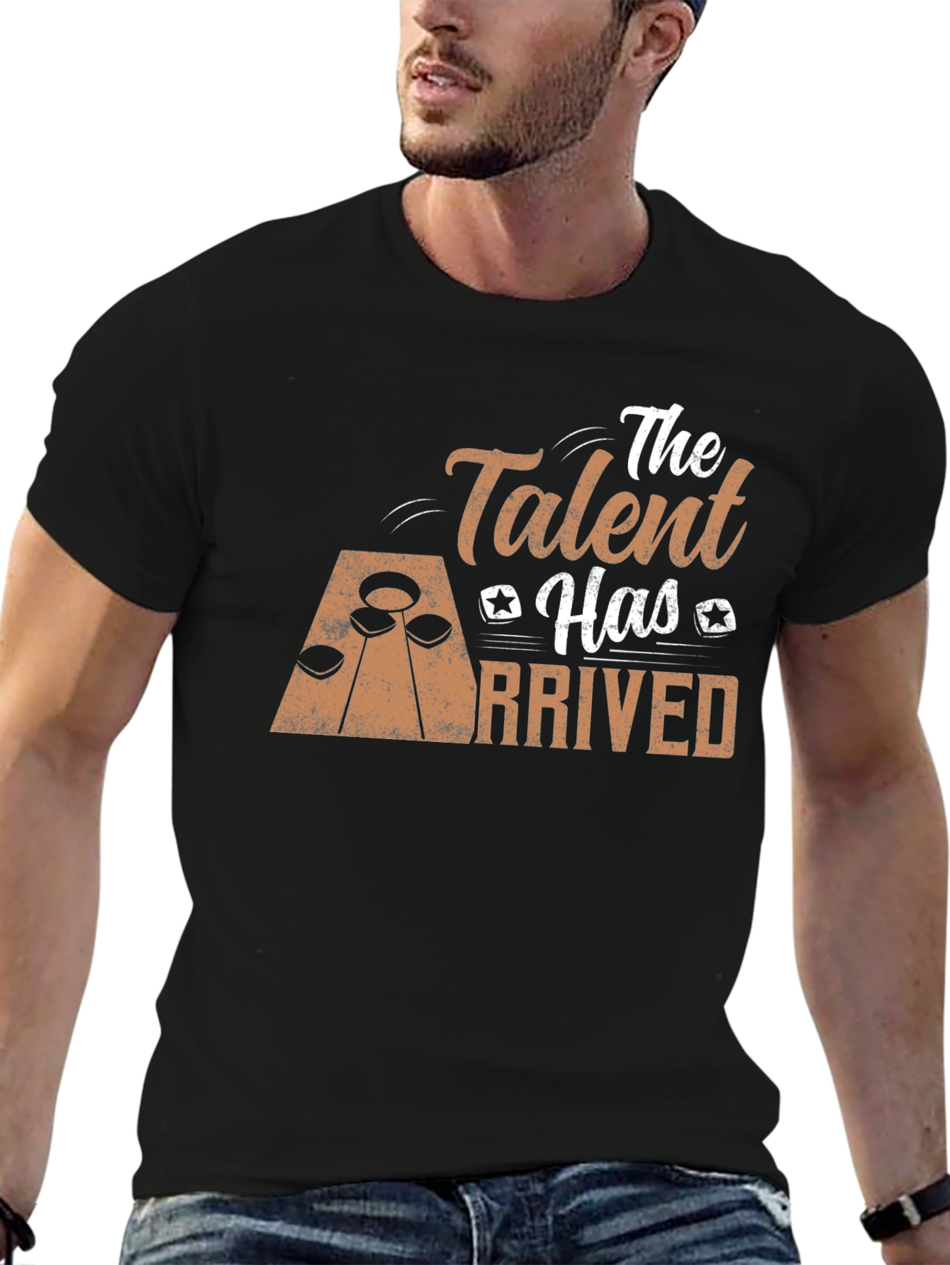 The Talent Has Arrived Black T-Shirt