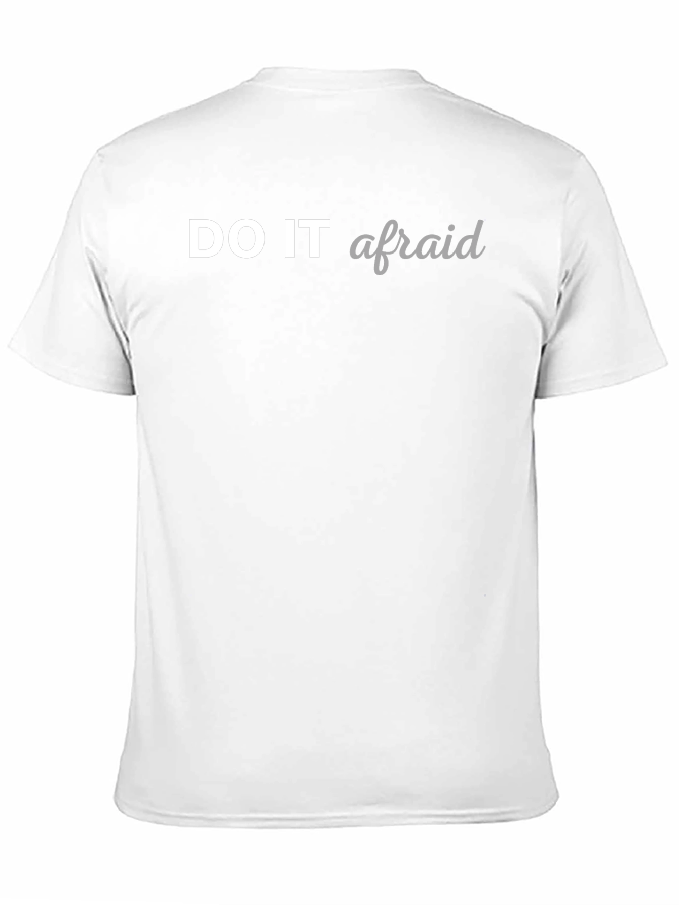 Do It Afraid Graphic Tee - Stylish and Empowering!