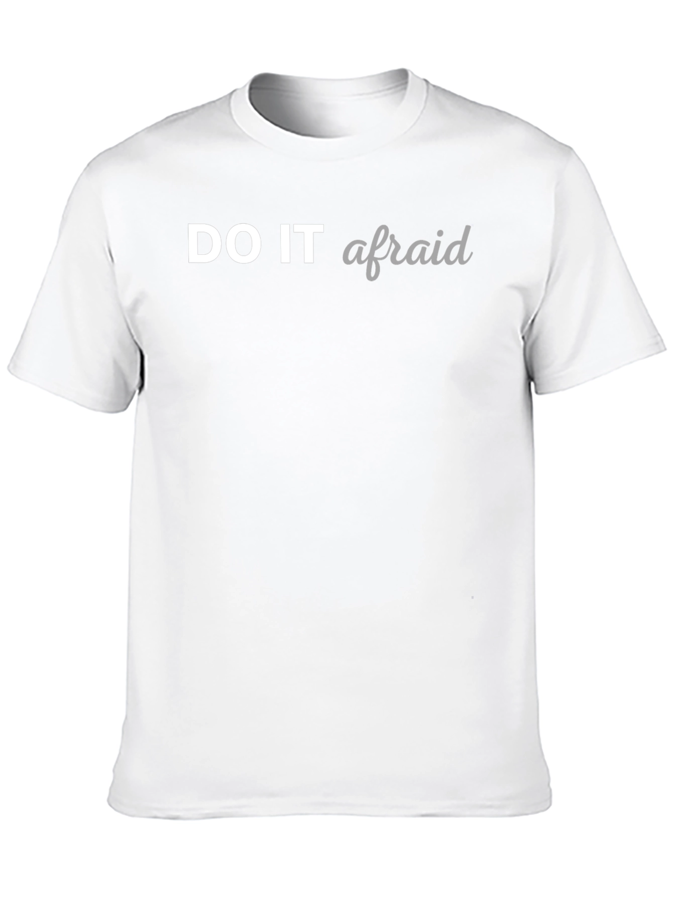 Do It Afraid Graphic Tee - Stylish and Empowering!