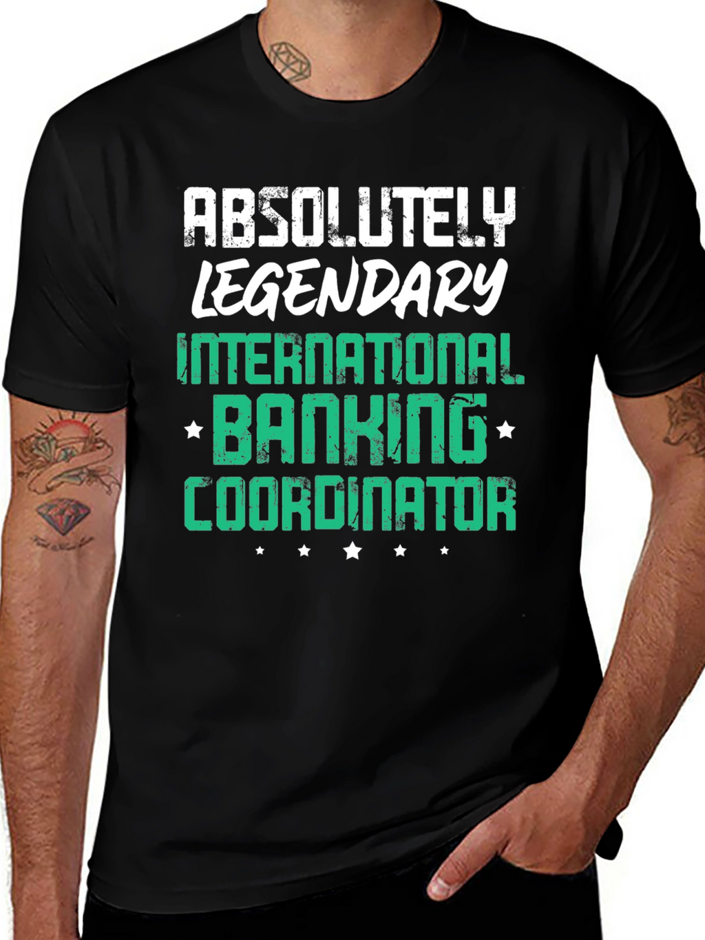 Legendary Banking Coordinator Graphic T-Shirt