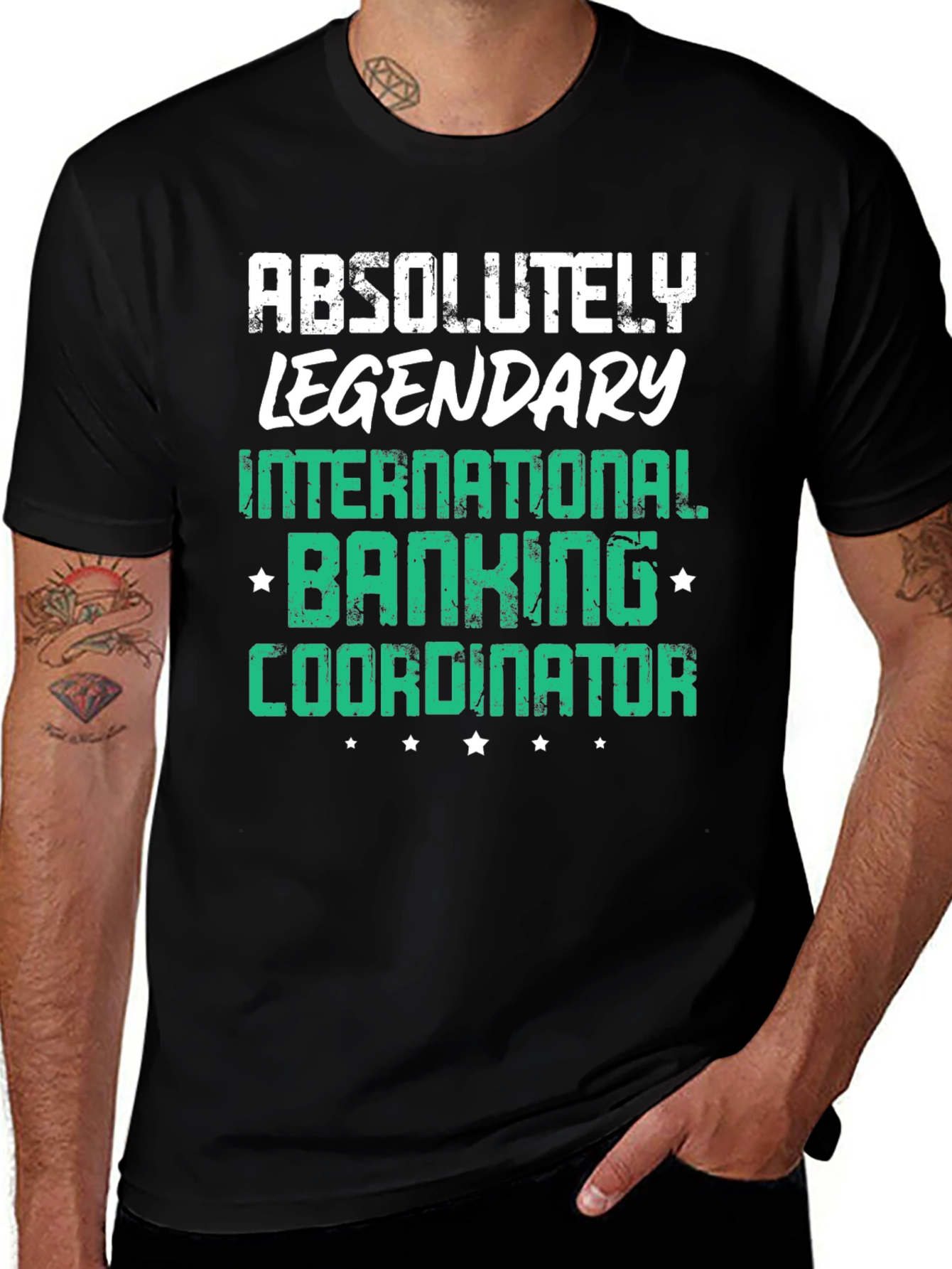 Legendary Banking Coordinator Graphic T-Shirt